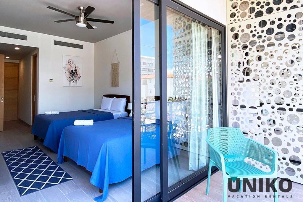 1 Block To The 2br 6pax Rooftop Pool King Bed Apartment Playa del Carmen