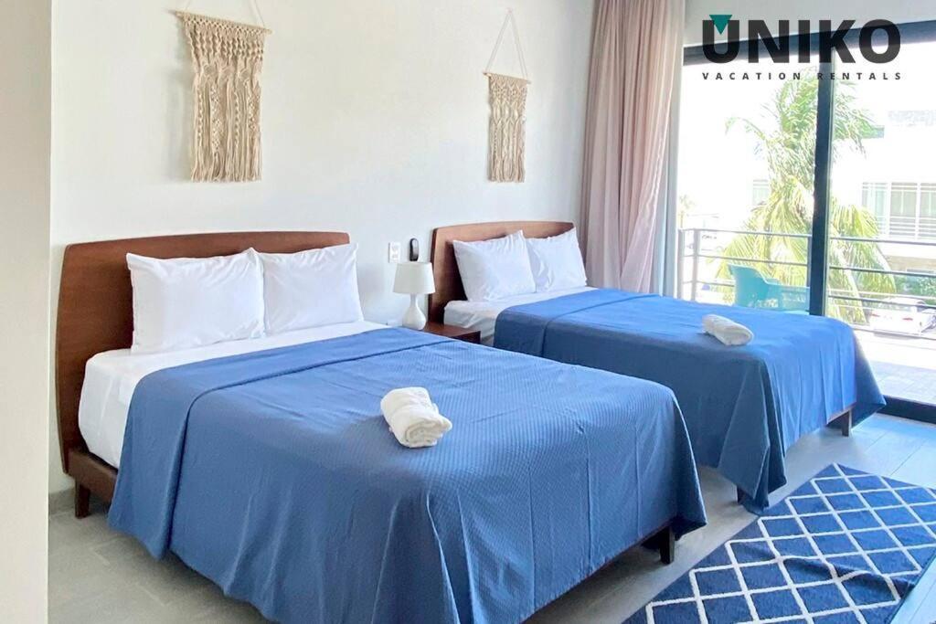 1 Block To The 2br 6pax Rooftop Pool King Bed Apartment